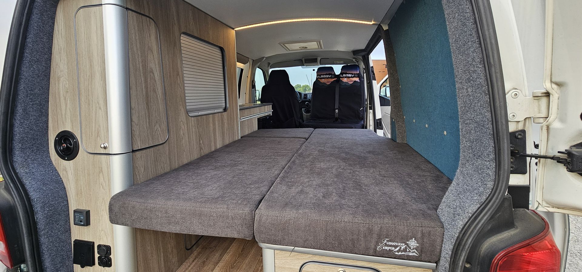 Cama montada en la T6 Green Tanganica